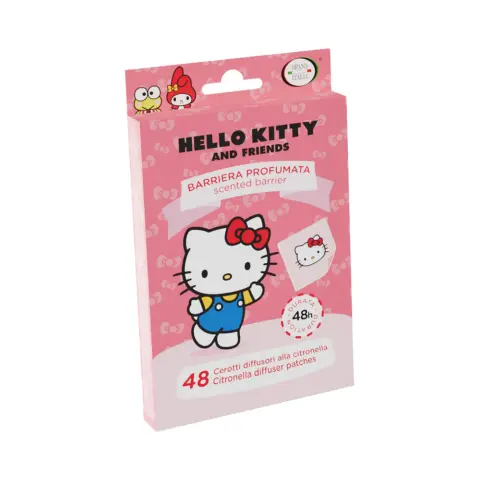 Brand Italia Hello Kitty mosquito bite stickers citronella 48 pcs 102747