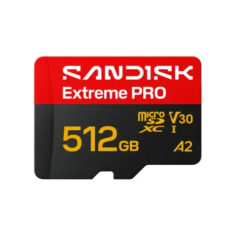 SANDISK Extreme Pro 512GB MicroSDXC 250 MB/s SDSQXCJ-512G-GS6MA