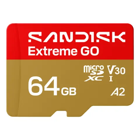 SANDISK Extreme GO 64GB MicroSDXC 170 MB/s SDSQXGN-064G-GN6MN