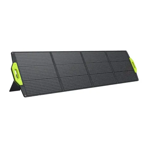 FOSSIBOT SP200 200 W-os összecsukható napelem fekete SP200BL