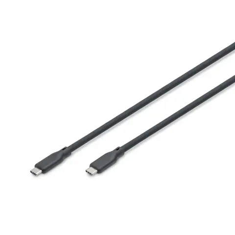 DIGITUS USB4 2.0 Type C Összekötő Fekete 1m AK-300350-010-S