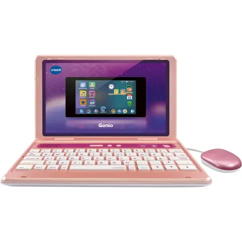 VTECH Genio tanuló laptop rózsaszín 80-541054