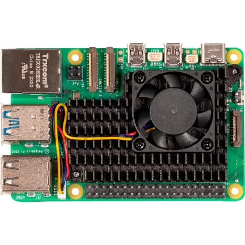 JOY-IT PI5 aktív hűtő RB-heatsink5