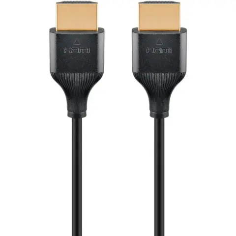 GOOBAY HDMI 2.0 Összekötő Fekete 2m 75294