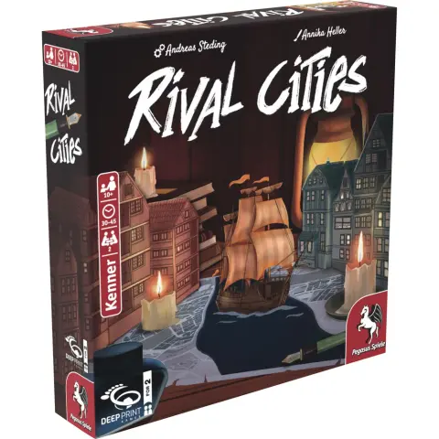 Deep Pint Games Rival Cities stratégiai társasjáték 57823G