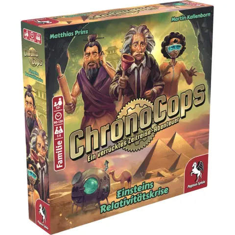 DREI MAGIER ChronoCops Einsteins Relativitätskrise társasjáték 18190G