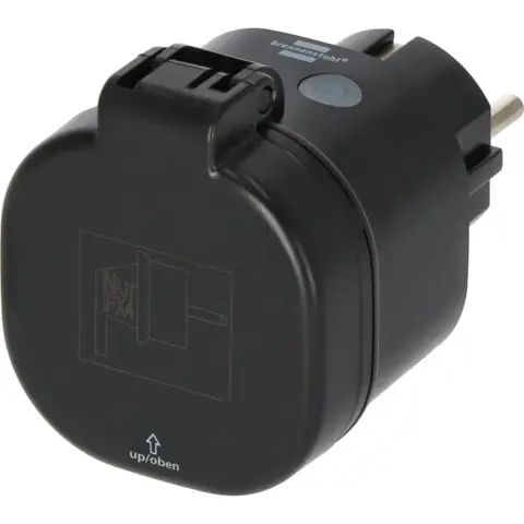 BRENNENSTUHL WA 3600 XS03 Connect WiFi kültéri aljzat fekete IP44 1294860100