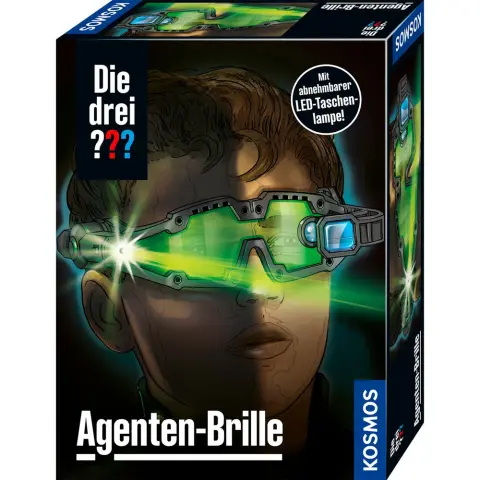 NORIS Die drei ??? ügynökszemüveg LED-del 630584