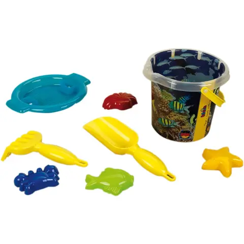 AquaAction Coral Reef homokozó készlet vödörrel 1 liter 2103