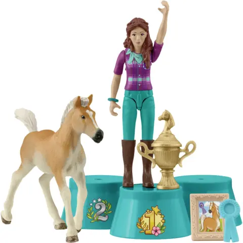 SCHLEICH 81472 Pocket Set! Díjátadó verseny után