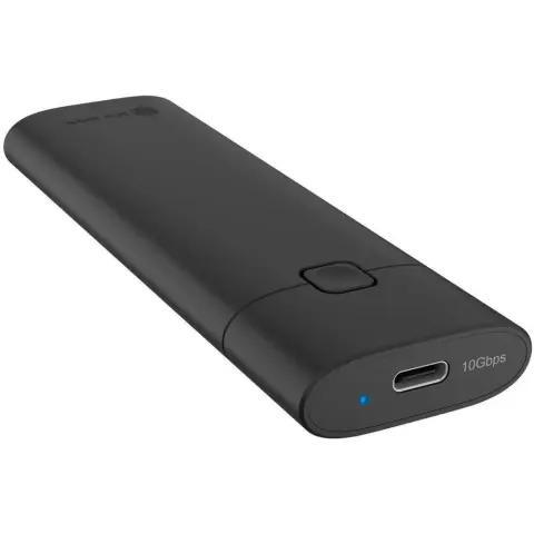 ICY BOX IB-1806MT-C31 M.2 NVMe PCIe SSD külső ház USB-C 3.2 Gen 2 fekete 61173