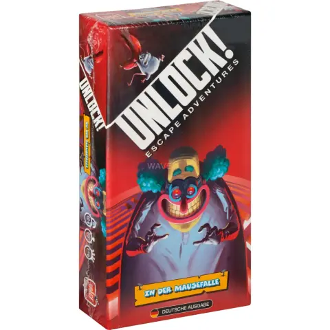 ASMODEE Unlock!: Az egérfogó kártyajáték SCOD0025