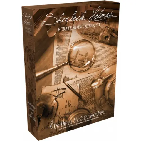 ASMODEE Sherlock Holmes Tanácsadó Detektív: A Temze-gyilkosságok társasjáték SCOD0037 - NÉMET nyelvű