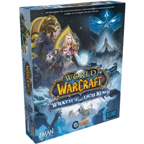 ASMODEE World of Warcraft: Wrath of the Lich King NÉMET nyelvű társasjáték ZMND0021