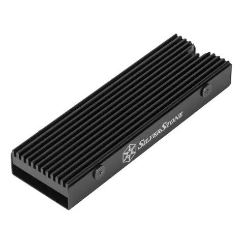 SILVERSTONE M.2 SSD passive aluminum cooler PS5 compatible black SST-TP05