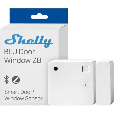 SHELLY BLU ajtó/ablak érzékelő Zigbee fehér ALL-KIE-DW-BLUZB-W