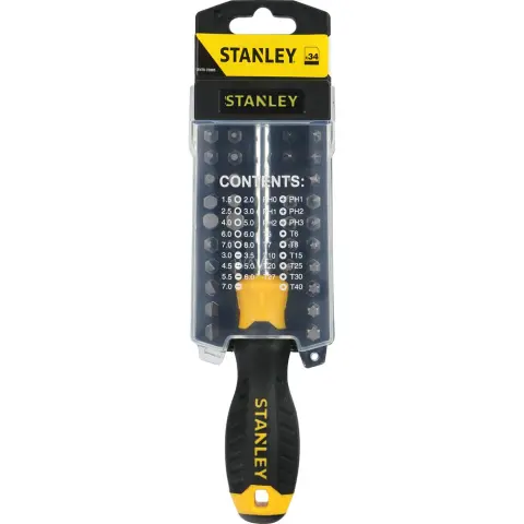 STANLEY Multibit csavarhúzó készlet 35 részes STHT0-70885