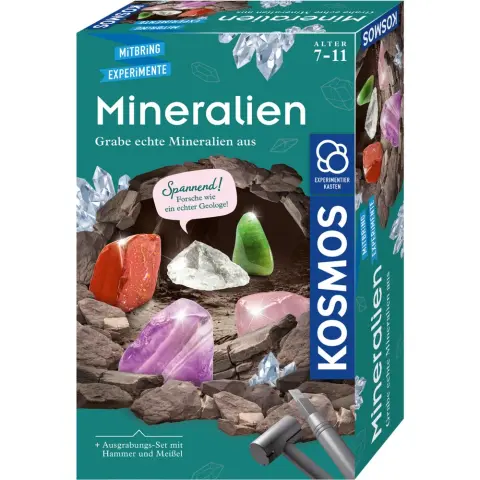 KOSMOS Ásványok kísérletező készlet 657901