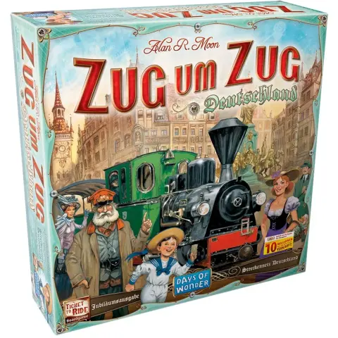 ASMODEE Zug um Zug: Németország társasjáték DOWD0026