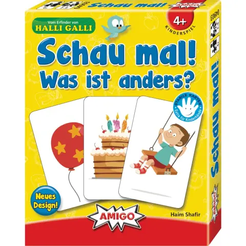 AMIGO Schau mal! gyerek kártyajáték 2-6 játékos 4 éves kortól 04903