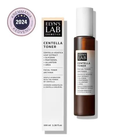 ELYNSLAB Centella asiatica hidratáló toner panthenollal és NMF-fel 100 ml 102765