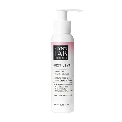 ELYNSLAB Next Level arctisztító gél problémás bőrre szalicilsavval 100 ml 102764