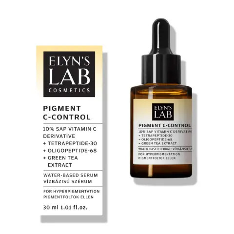 ELYNSLAB Pigment C-Control 10% SAP c-vitamin szérum peptidekkel 30 ml 102777