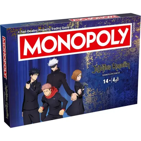 HASBRO Monopoly társasjáték Jujutsu Kaisen kiadás