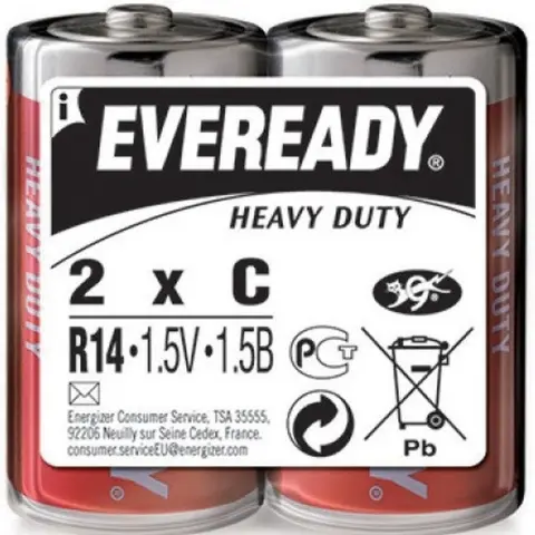 ENERGIZER Eveready baby szén-cink elem (C) 2db R14HD-SHP2