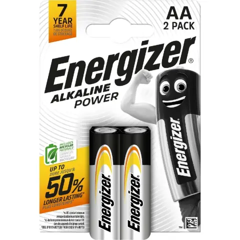 ENERGIZER Alkaline Power ceruza elem (AA) 2db LR6AP-BP2