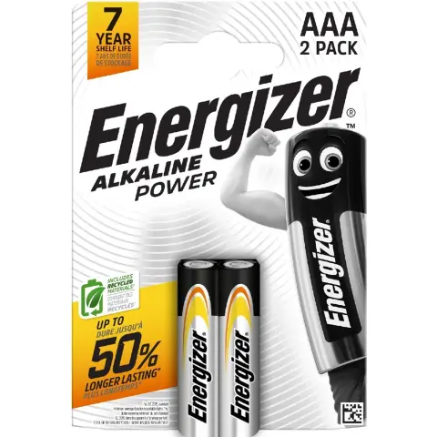 ENERGIZER Alkaline Power mikro ceruza elem (AAA) 2db LR03AP-BP2