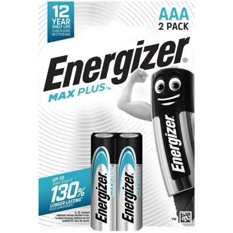 ENERGIZER Max mikro ceruza elem (AAA) 2db LR03MP-CHP2