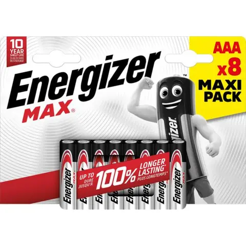 ENERGIZER Max Mikro ceruza elem (AAA) 8db