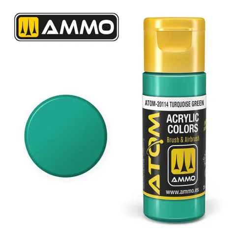 AMMO ATOM COLOR türkiz zöld festék AMIGATOM20114