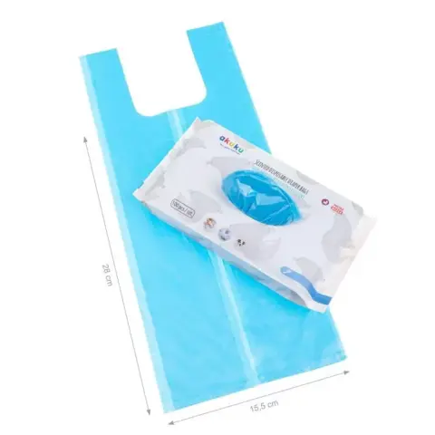 AKUKU Illatos eldobható pelenkazsák 100 db