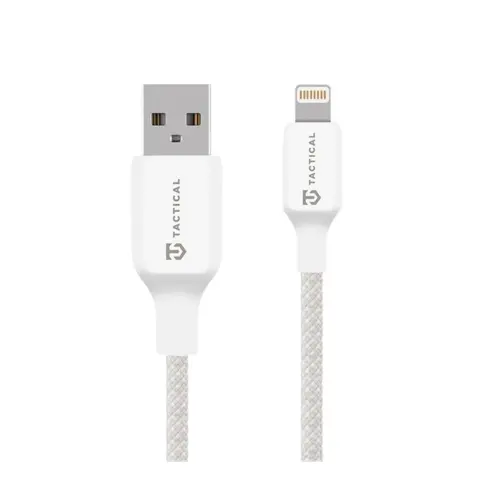 TACTICAL Stitch Thread USB / Lightning töltő- és adatkábel 0.3m fehér 57983126574