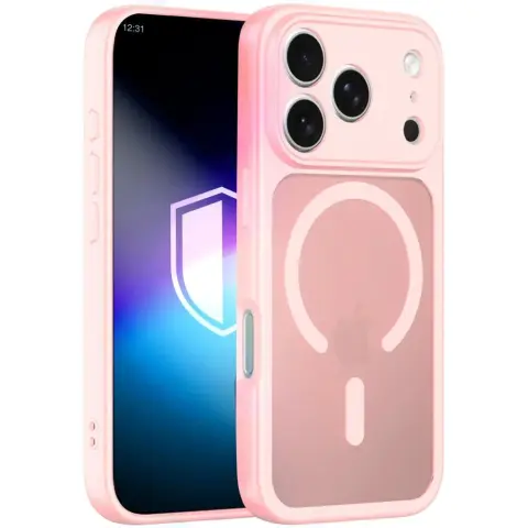 3MK Misty MagCase tok Apple iPhone 17 Pro Max / iPhone 18 Pro Max rózsaszín