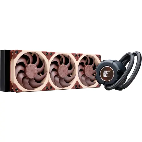 NOCTUA CPU water cooler 360 mm black/brown 3x120 mm PWM NL-LC1-36