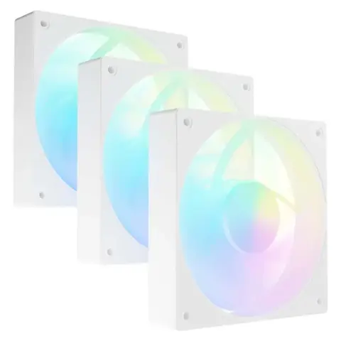 FURY Fan SAI S12 ARGB PWM white 120mm 3-pack NGF-2413
