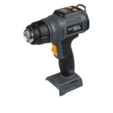 BATAVIA 18V hőlégfúvó digitális LCD kijelzővel - akkumulátor és töltő nélkül BT-HG012 7064919