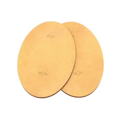 GREEN STUFF WORLD MDF ovális alap 92x120mm 2 darabos csomag GSW9182
