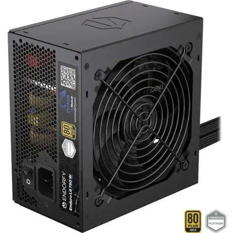 ENDORFY Enduro L6 750W black ATX power supply 80 PLUS Gold EY7A018