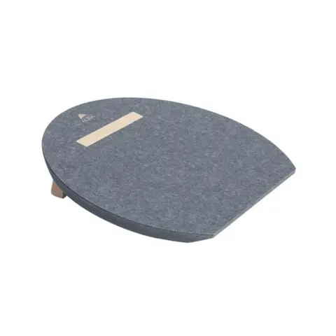 ALBA Lábtámasz újrahasznosított PET ergonomikus szürke BAF95