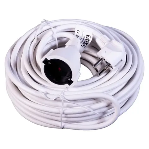 TOO Hosszabbító 30m 3x1.5mm2 fehér CEW-1300