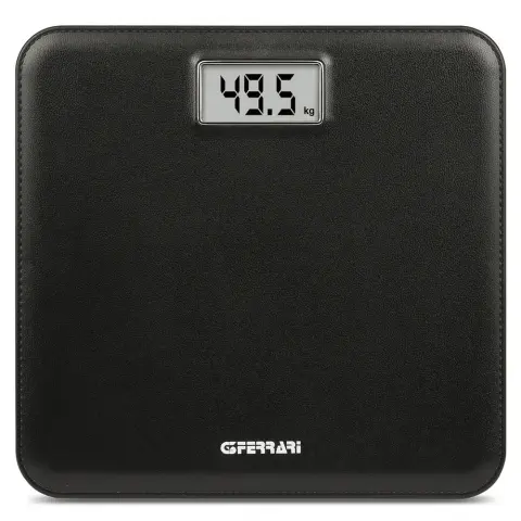 G3FERRARI Digital bathroom scale black with LCD display G30013