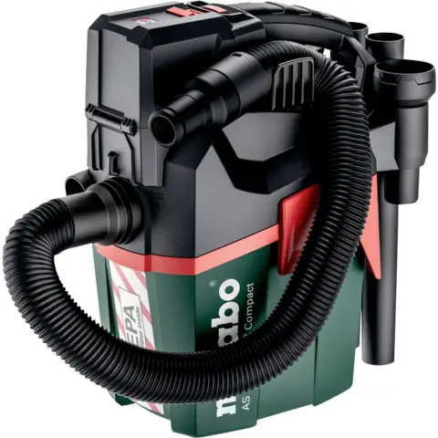 METABO Nedves/száraz porszívó 18V HEPA akku zöld/fekete 6L 602029850