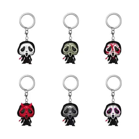 FUNKO Pocket Pop Keychain Scream - Ghost Face meglepetés kulcstartó 889698928878