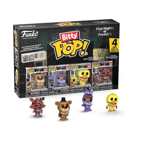 FUNKO Bitty Pop Five Nights at Freddy s - Withered Freddy figura 4db FU92957