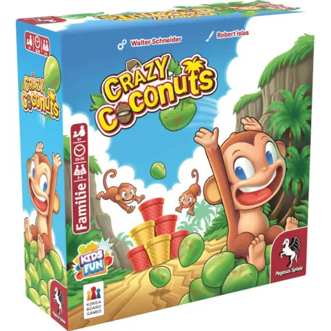 PEGASUS SPIELE Crazy Coconuts gyerek társasjáték 57210G