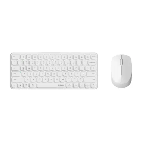 RAPOO 9010M Multi-mode Wireless Ultra-slim szett Magyar fehér 00230016